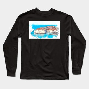 Dubrovnik Croatia Long Sleeve T-Shirt